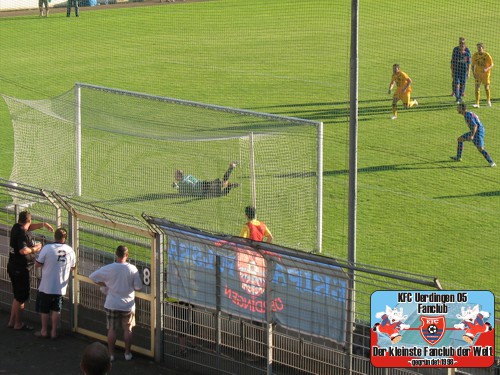 Elfmetertor zum 2:1 für Uerdingen durch Issa Issa