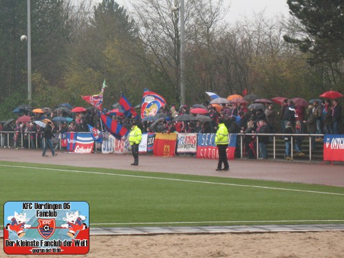 Uerdinger Fans in Baumberg