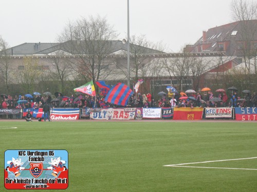 Uerdinger Fans in Baumberg