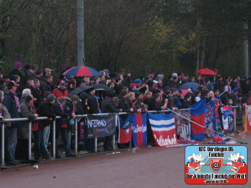 Uerdinger Fans in Baumberg