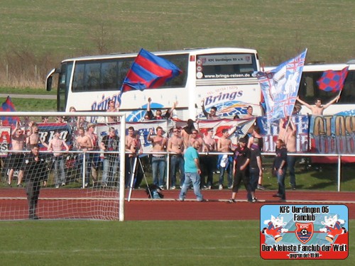 KFc-Fans in Wülfrath