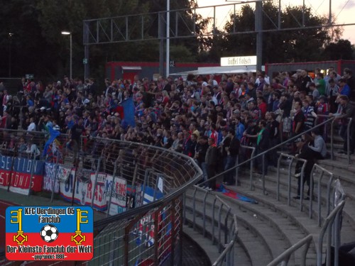 Uerdinger Fans in Köln