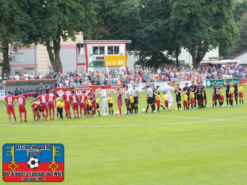 Die Teams vom KFC (links) in SVL (rechts)