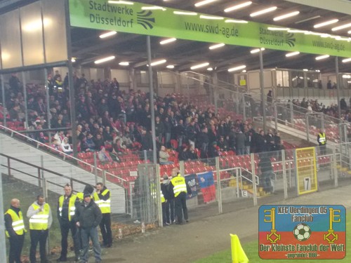 Uerdinger Block auf der Haupttribüne