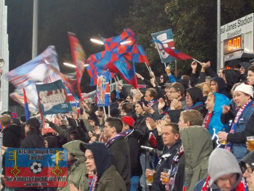 Uerdinger Fans im Paul-Janes-Stadion