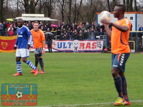 Die beiden WM-Teilnehmer Assimiou Toure und Gerald Asamoah 