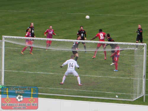 Spielszene KFC Uerdingen vs SV Lippstadt