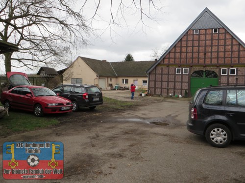 Gästeparkplatz am Stadion