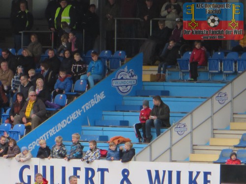 Familienblock im Stadion Lotte