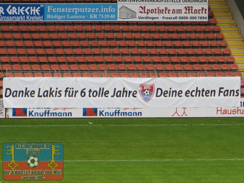 Pro-Lakis-Transparent in der Grotenburg