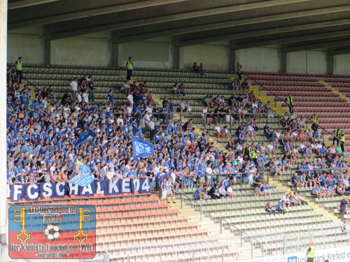 Schalker Anhang in der Grotenburg