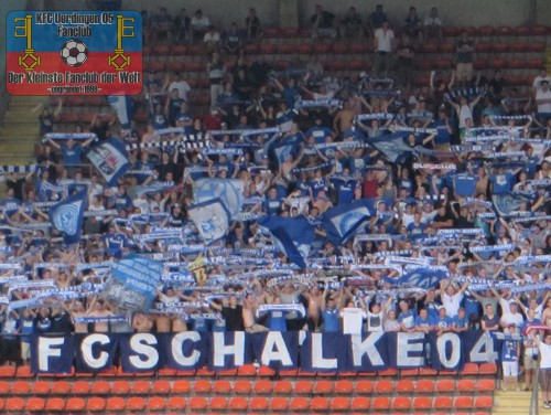 Schalker Anhang in der Grotenburg