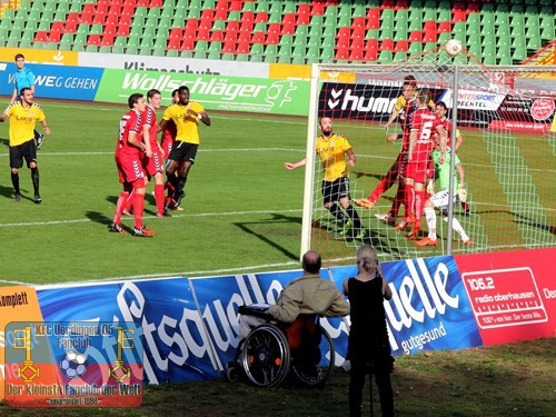 Tor für Uerdingen zum 2:1-Siegtreffer