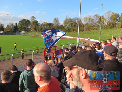 Uerdinger Fans in Essen