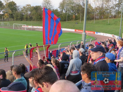 Uerdinger Fans in Essen