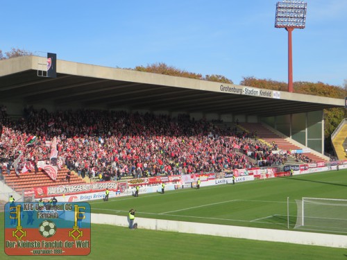 RWE-Fans in der Krefelder Grotenburg