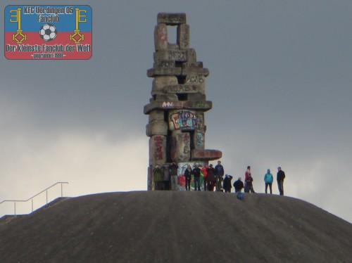 Die Halde Holland mit Blick ins Lohrheidestadion