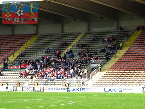 Oberhausener Fans in der Grotenburg