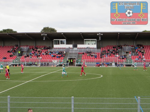 Haupttribüne im Mülheimer Ruhrstadion