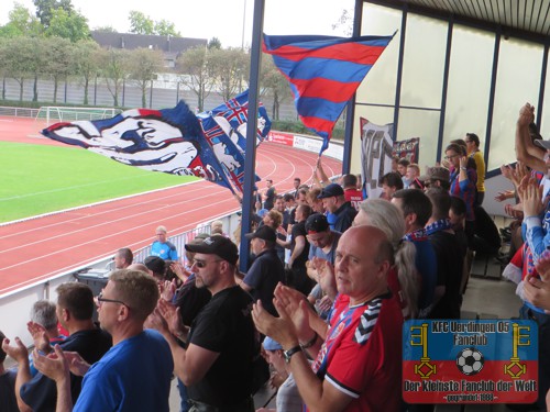 KFC-Fans im Stadion Ratingen