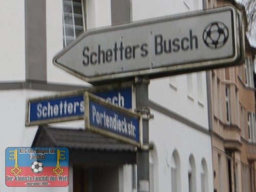 Wegweiser zum Schetters Busch