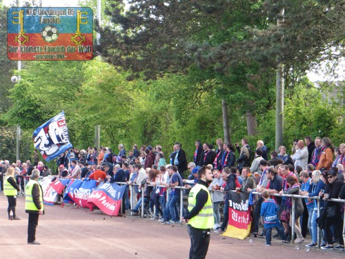 Uerdingen-Fans in Baumberg