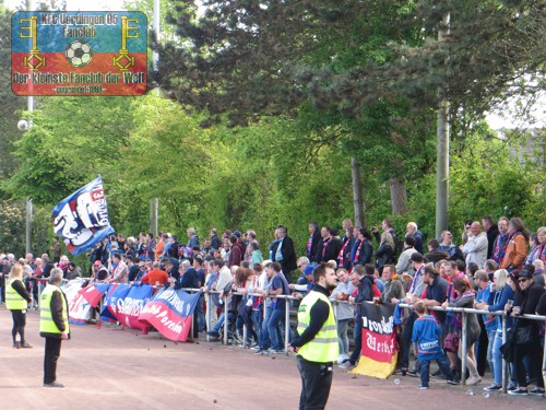 Uerdingen-Fans in Baumberg