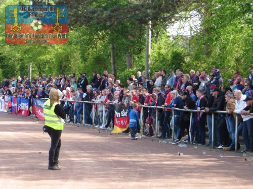 Uerdingen-Fans in Baumberg