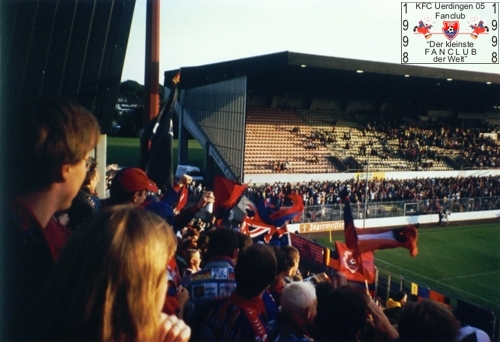 Blick aus dem KFC-Fanblock