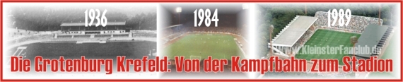 Die Grotenburg Krefeld: Von der Kampfbahn zum Stadion