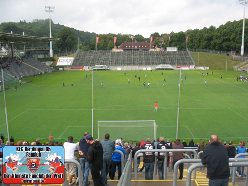 Blick ins Wuppertaler Stadion am Zoo