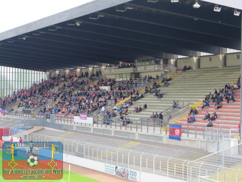 Haupttribüne des Grotenburg-Stadions