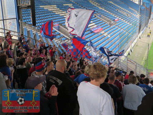 KFC-Fans im Bochumer Ruhrstadion