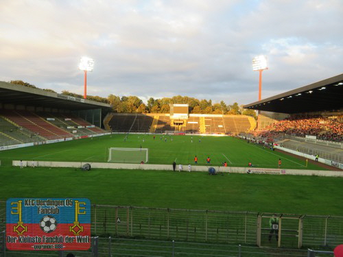 Blick ins Grotenburg-Stadion Krefeld