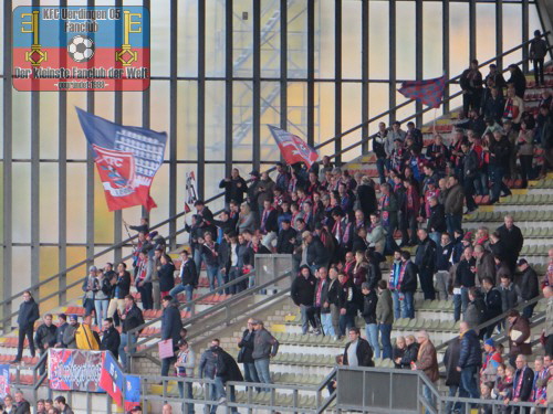 KFC-Fans nach dem Sieg gegen Ratingen