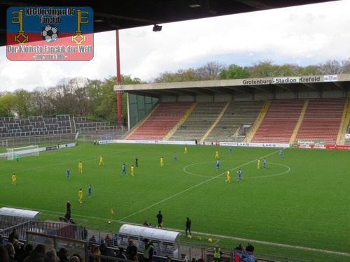 Der TSV Meerbusch zu Gast in der Krefelder Grotenburg