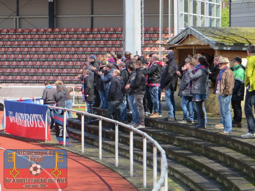 Uerdinger Fans in Ratingen