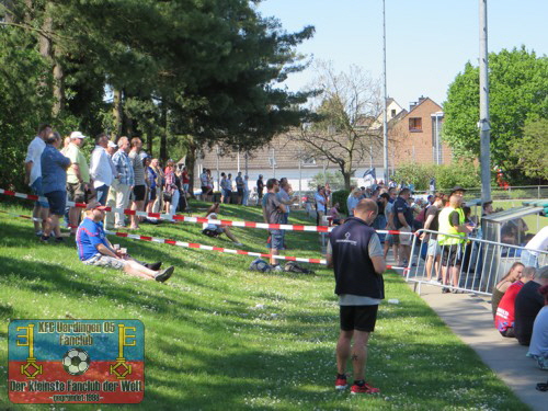 Fanblock-Trennung in Hilden