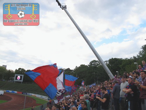 KFC-Fanblock im Sportpark Nord Bonn