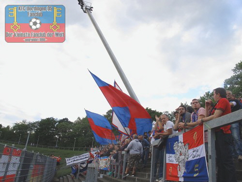 KFC-Fanblock im Sportpark Nord Bonn