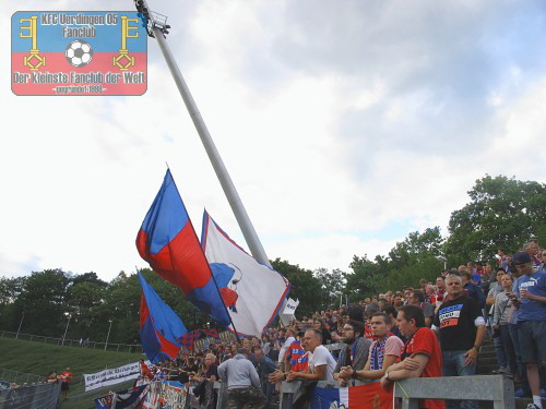 KFC-Fanblock im Sportpark Nord Bonn