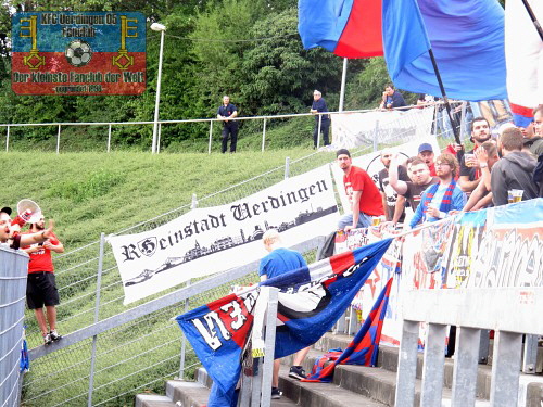 KFC-Fanblock im Sportpark Nord Bonn