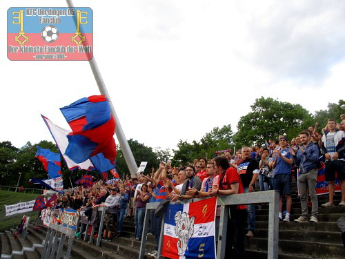 KFC-Fanblock im Sportpark Nord Bonn