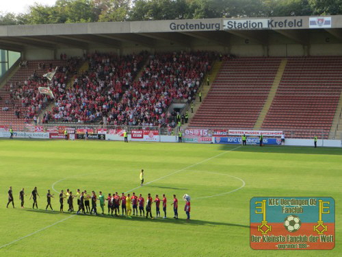 RWE-Fans in Krefeld