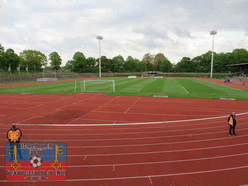 Grenzland-Stadion in Mönchengladbach-Rheydt