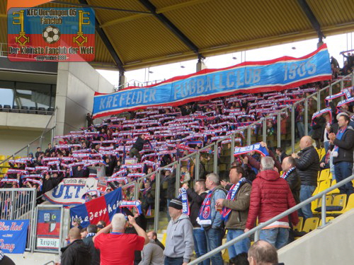 KFC-Fankurve im Tivoli Aachen