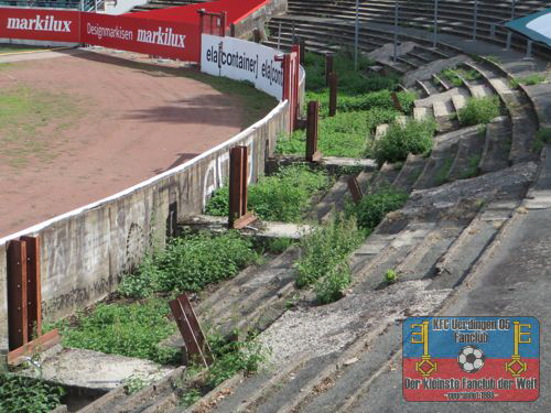 Spuren der Vergangenheit im Preußen-Stadion Münster