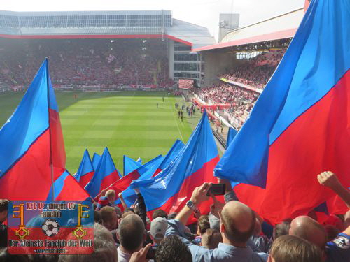 Uerdinger Fans in Kaiserslautern