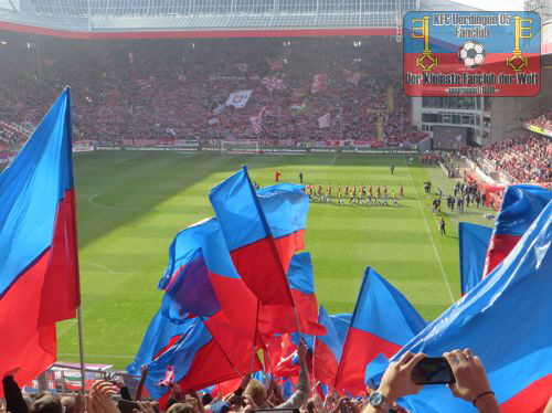 Uerdinger Fans in Kaiserslautern