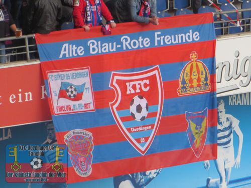 Zaunfahne Alte Blau-Rote Freunde